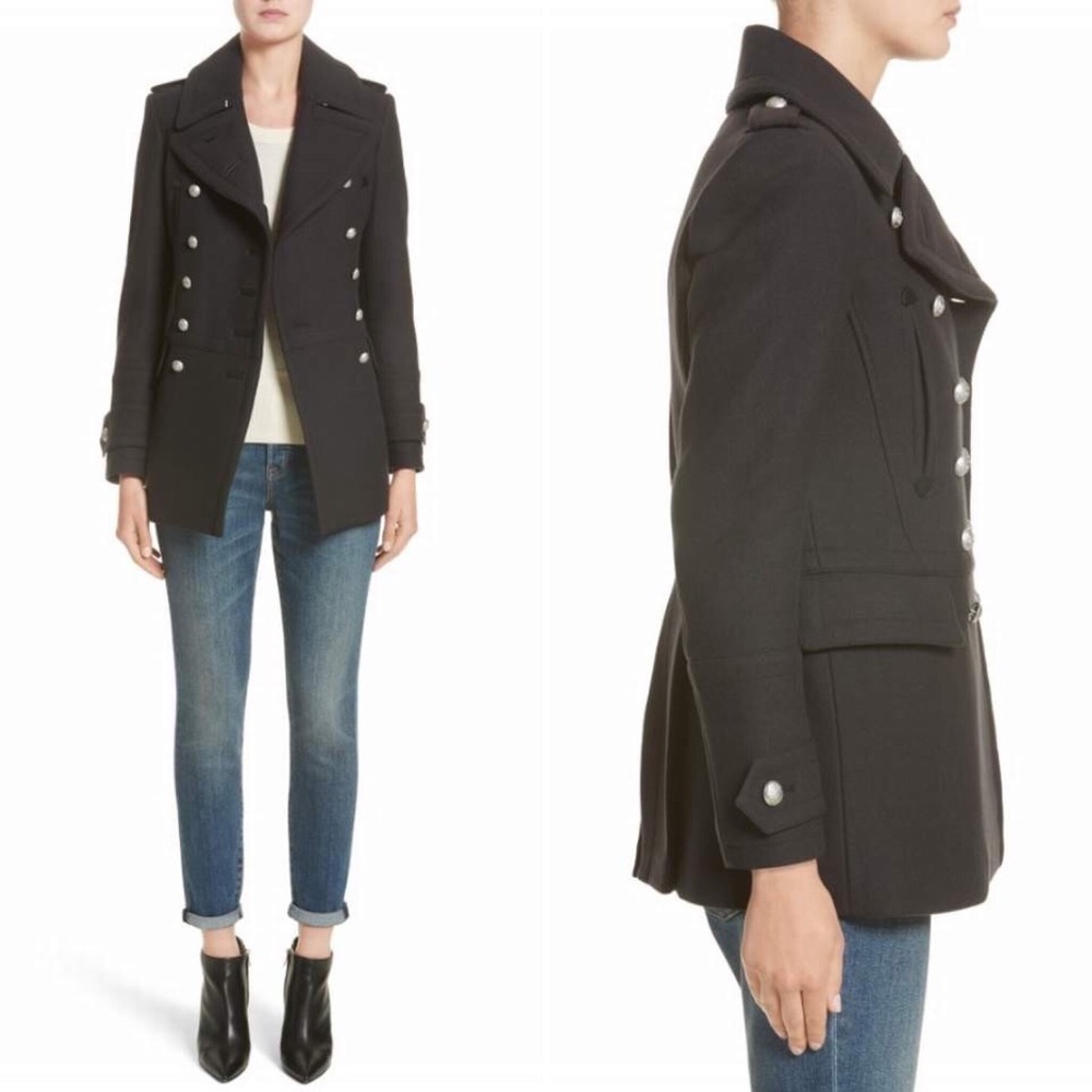 ❌SOLD❌ BURBERRY MILBRIDGE MILITARY COAT SZ10 - Picture 2 of 8